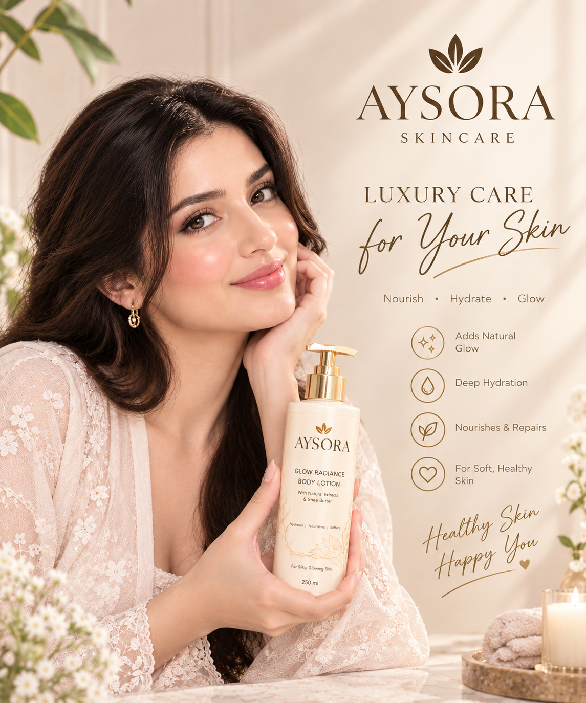 Aysora Padiance Body lotion