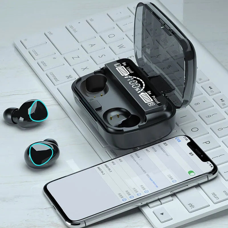 Smart wireless earbuds headset