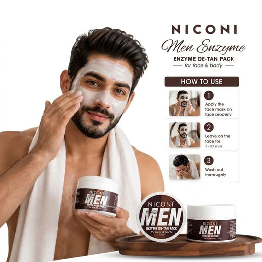 NICONI Men Enzyme De-Tan